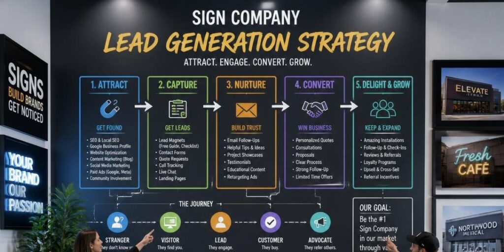 Sign Company lead Generation